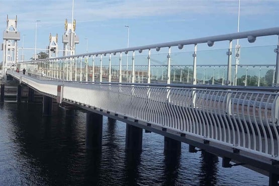 City bridge Kampen