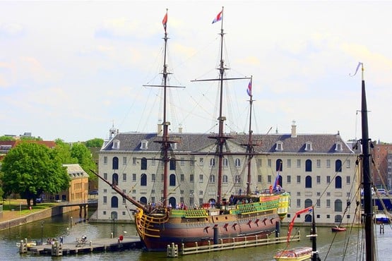 Shipping museum Amsterdam